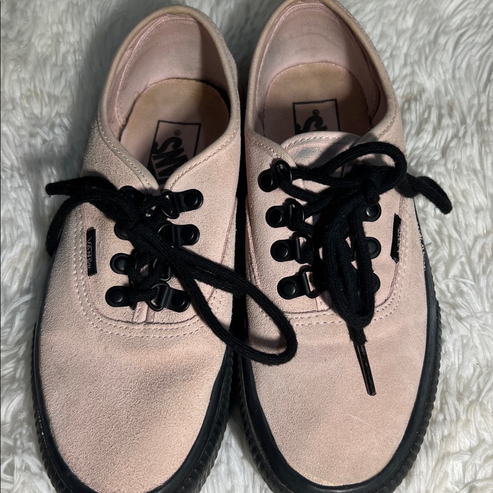 Vans Platform 2.0 Chalk Pink Suede Chunky